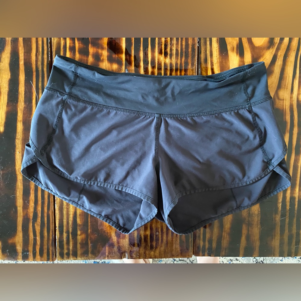 Lululemon black shorts. Size 8. Good condition.